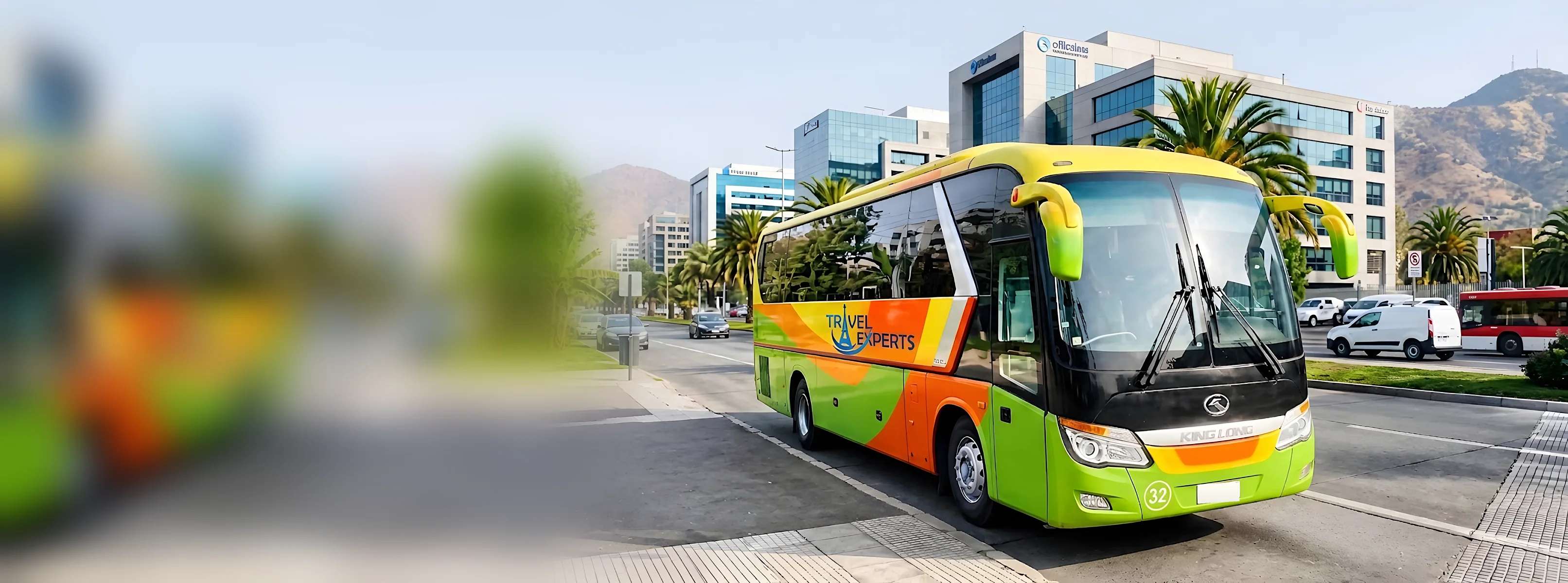 Bus de Travel Experts para salidas de colegios e instituciones